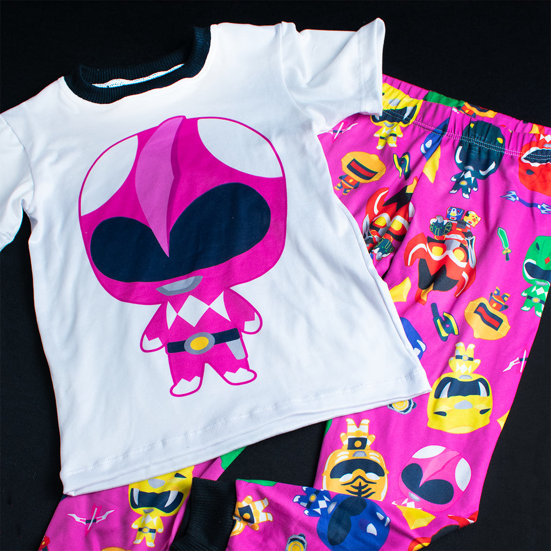 Pijama Power Ranger Rosa