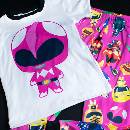 Pijama Power Ranger Rosa