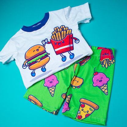 Pijama Papas & Hamburguesa