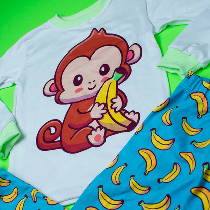 Pijama Monito y Banana