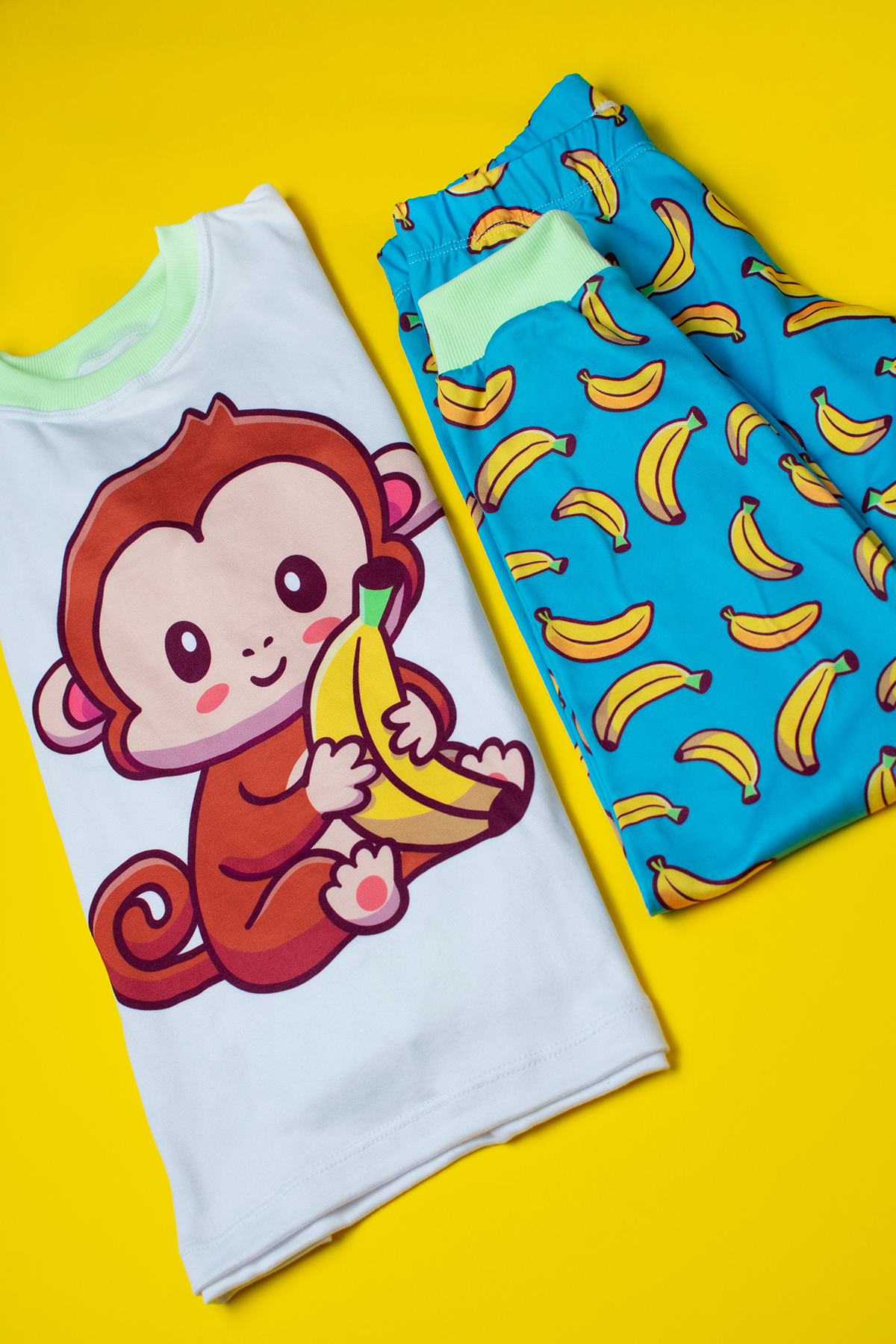 Pijama Monito y Banana