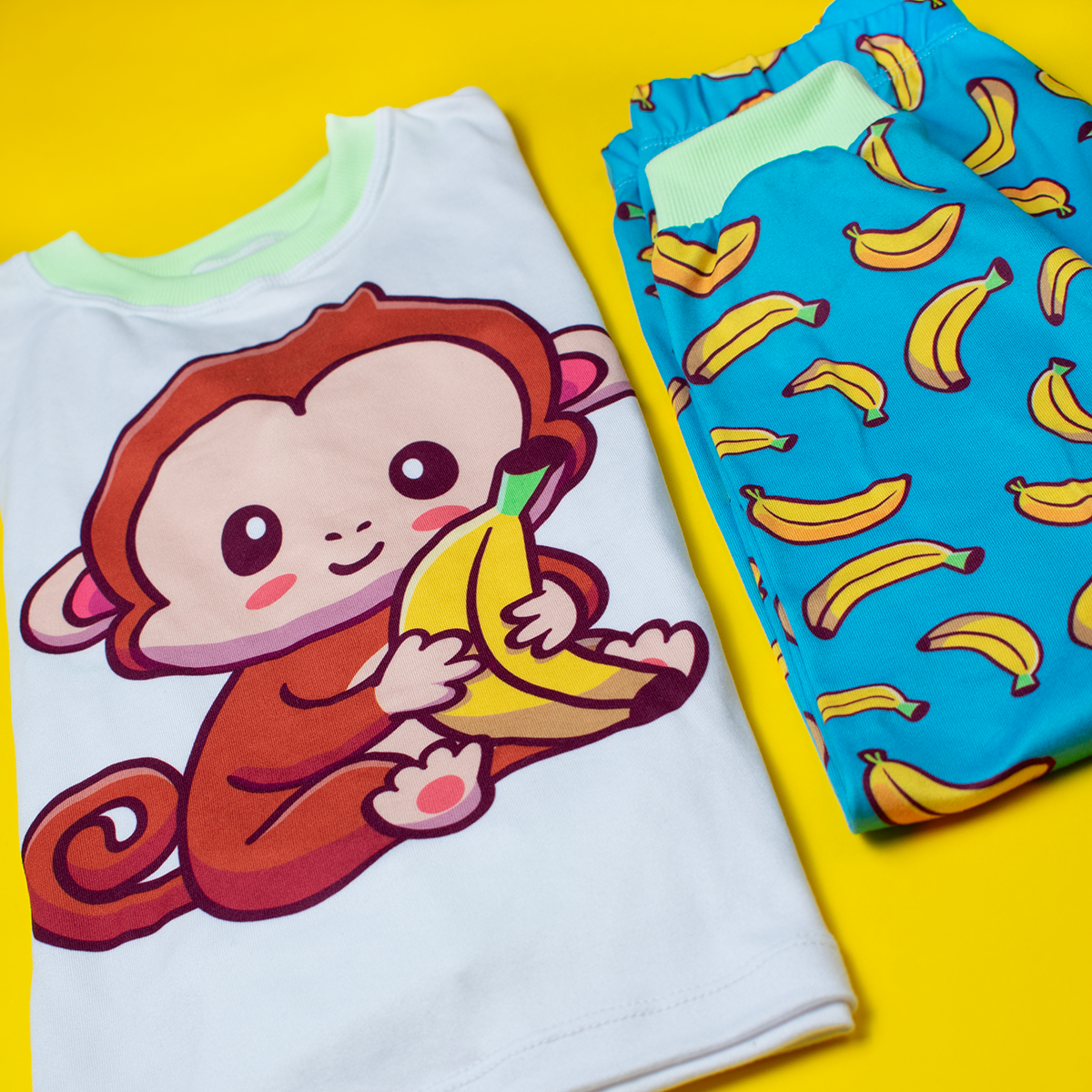 Pijama Monito y Banana