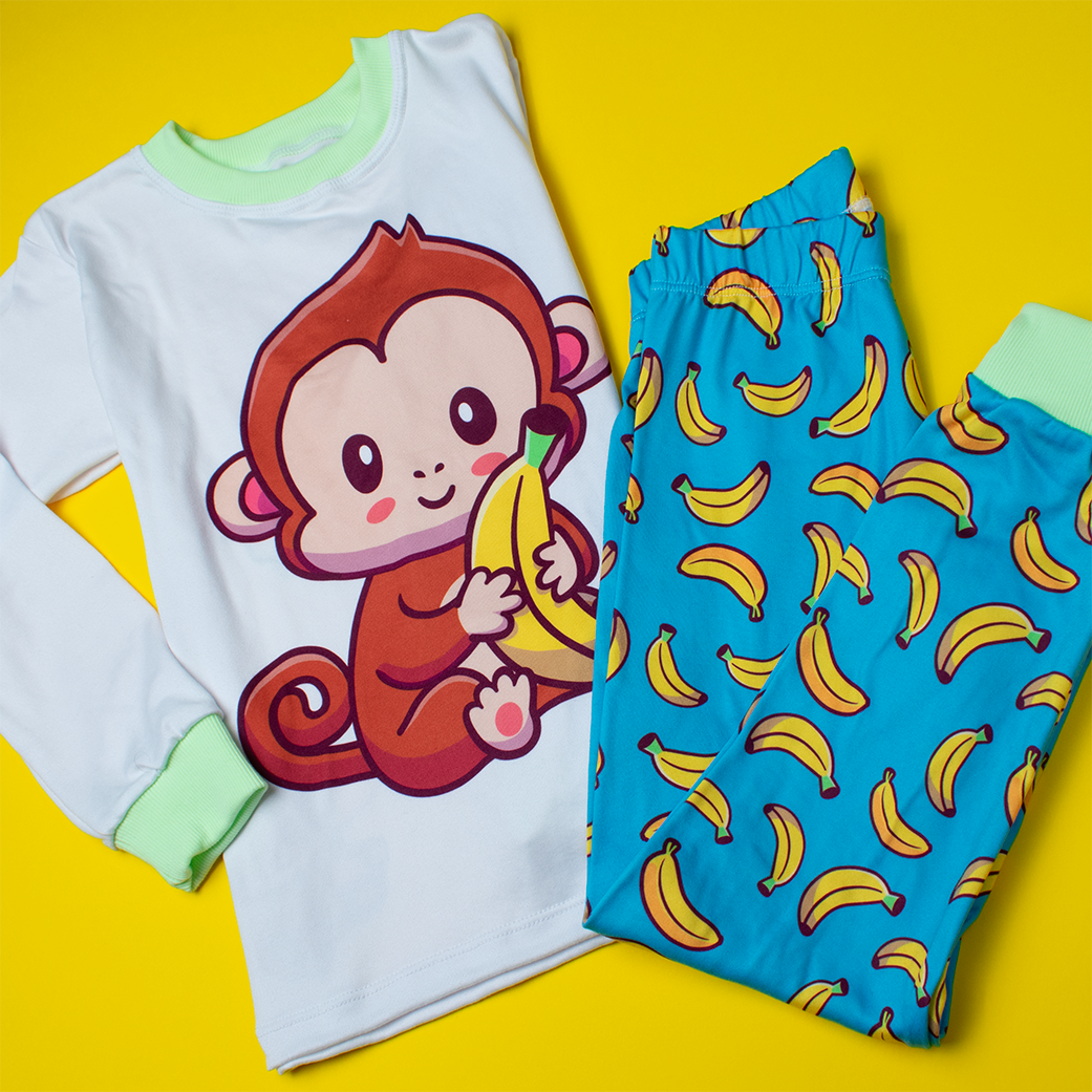 Pijama Monito y Banana