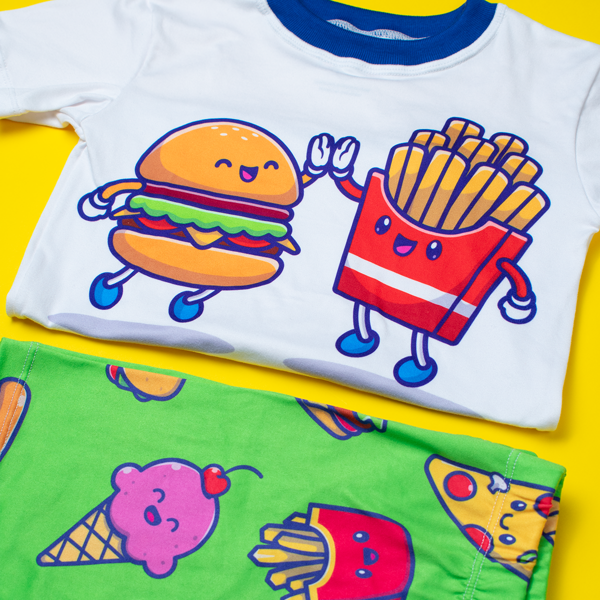 Pijama Papas & Hamburguesa