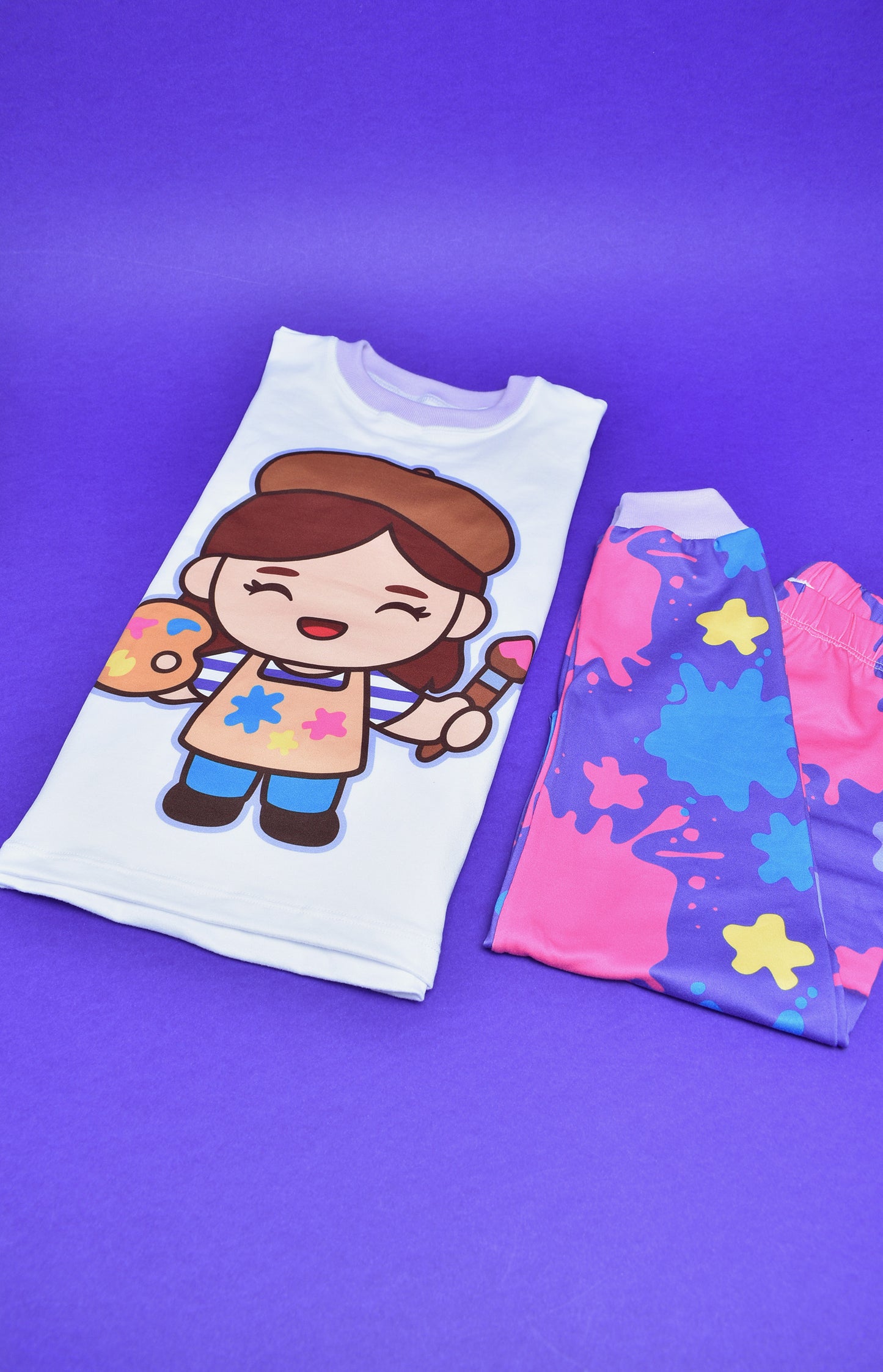 Pijama Sofia, la niña Artista 🎨