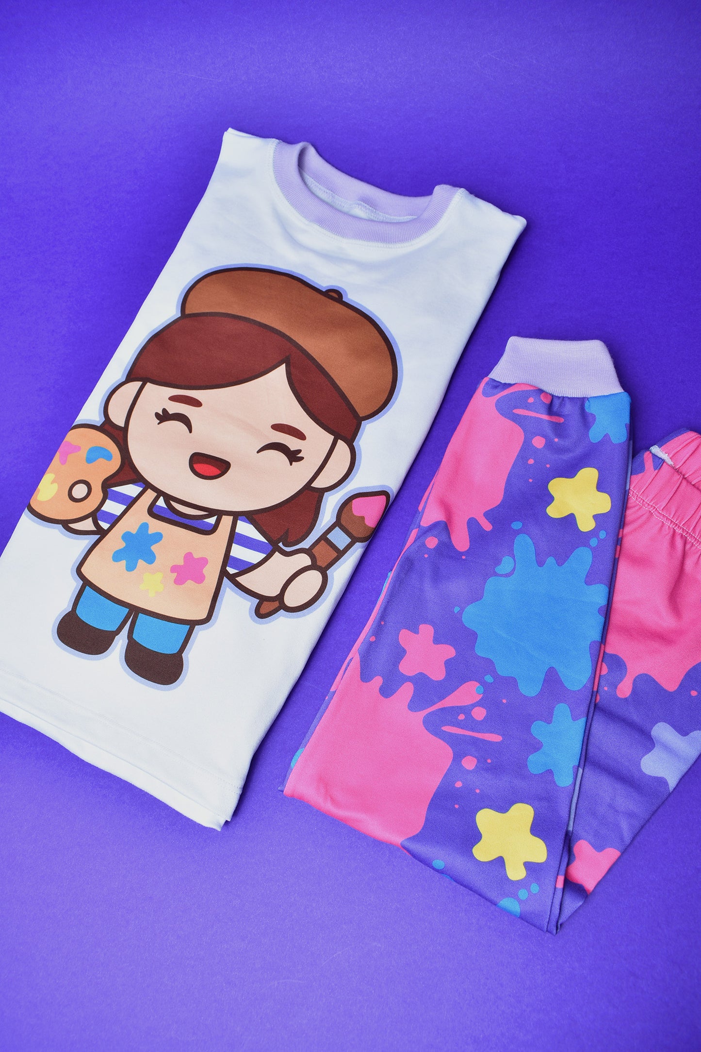 Pijama Sofia, la niña Artista 🎨