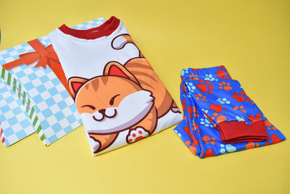 Pijama Michi, el Gatito Travieso 🐈