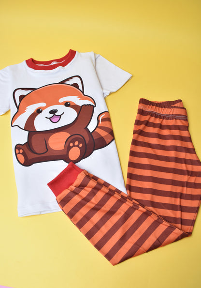 Pijama Panda Roja, la Curiosa 🦊