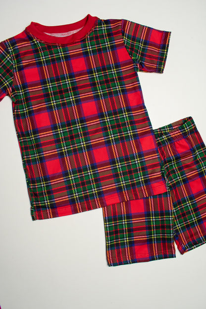 Pijama Navidad Cuadros Escocés 🎄
