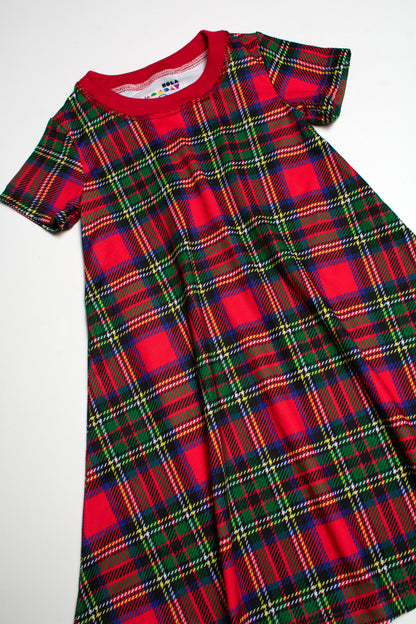 Pijama Navidad Cuadros Escocés 🎄
