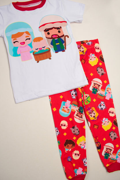 Pijama Navidad Pesebre 🌟 (Familiar)