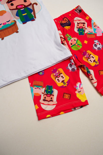 Pijama Navidad Pesebre 🌟 (Familiar)