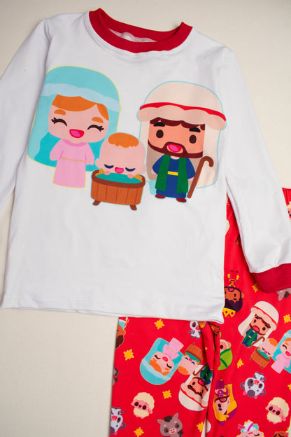 Pijama Navidad Pesebre 🌟 (Familiar)