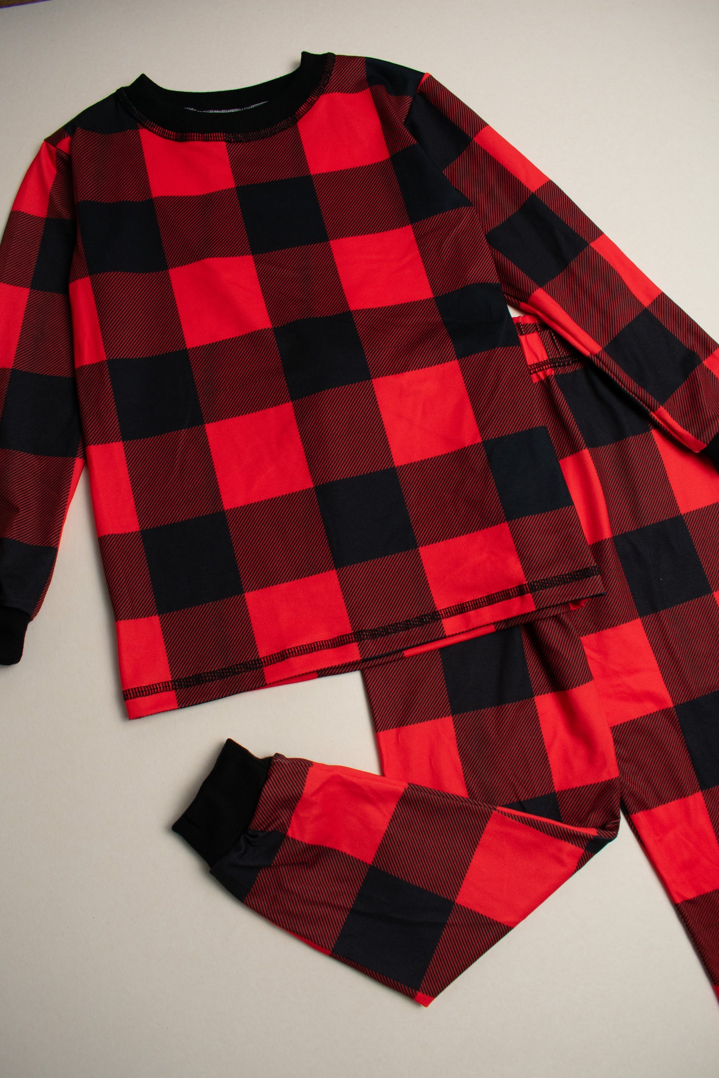 Pijama Navidad Clásica Cuadros 🎄 (Familiar)