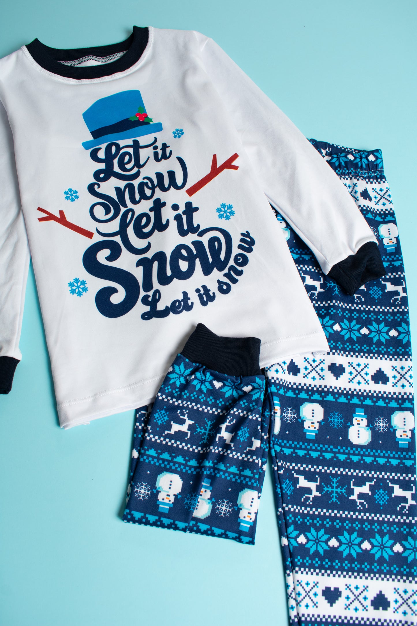 Pijama Navidad Let it Snow ❄️ ⛄️