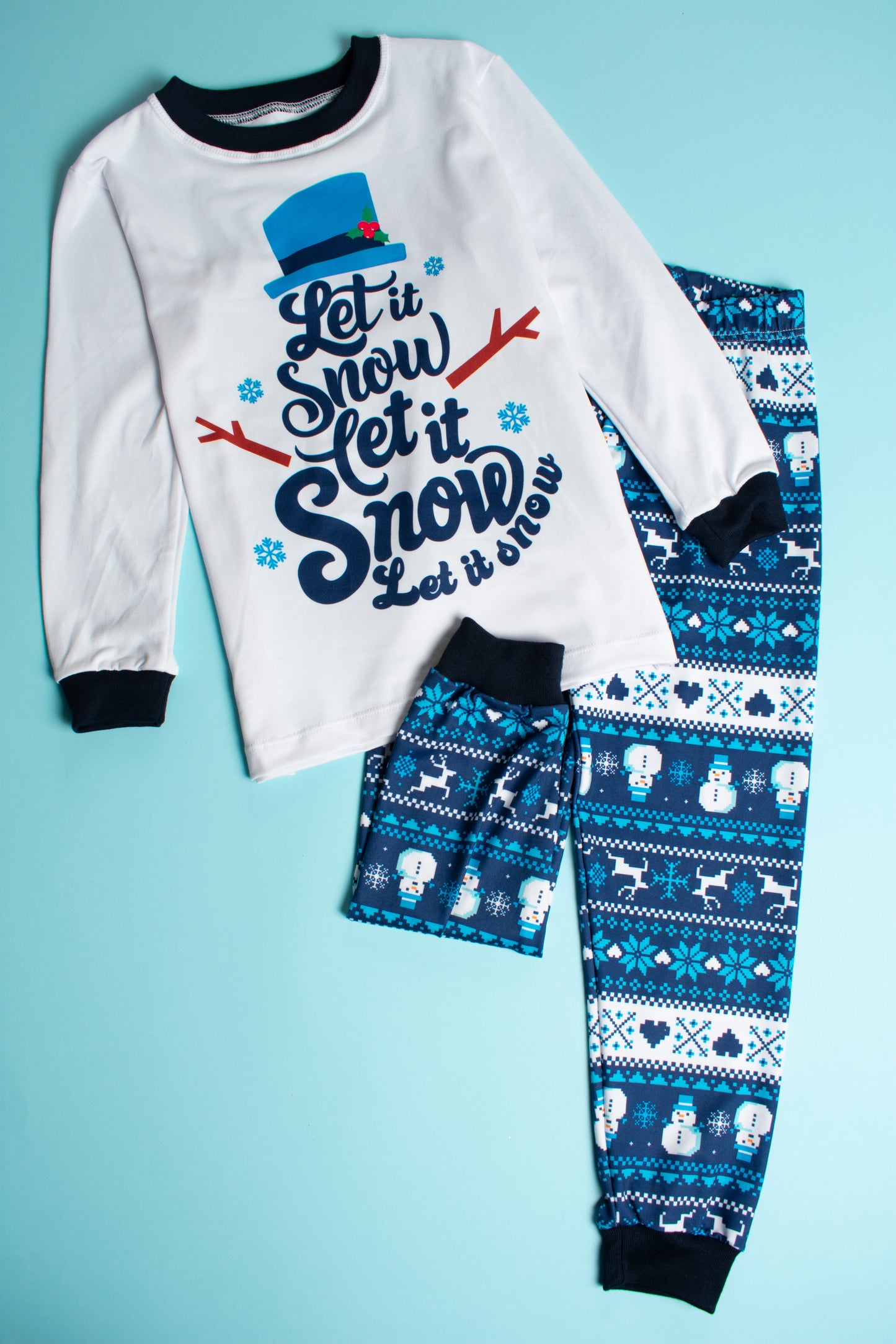 Pijama Navidad Let it Snow ❄️ ⛄️