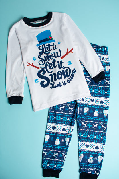 Pijama Navidad Let it Snow ❄️ ⛄️