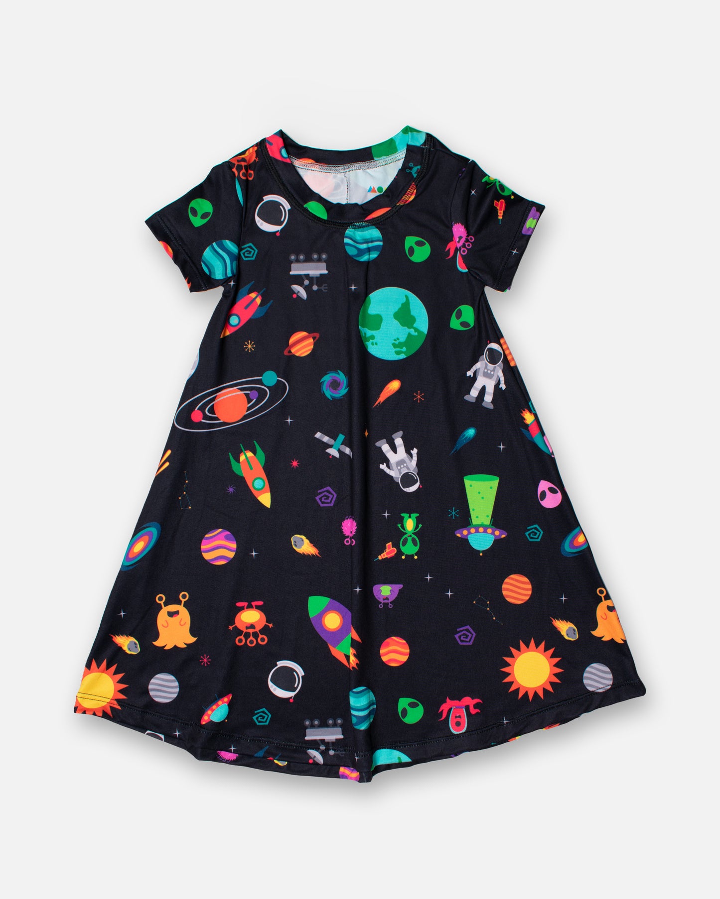 Pijama Vestido Misión: Vecinos Espaciales 🚀🪐