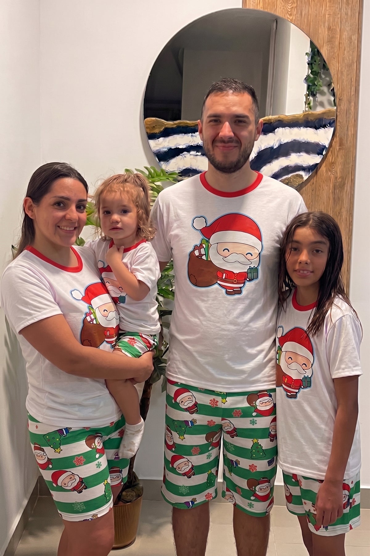 Pijama Noel, el Santa de Rayas 🎄