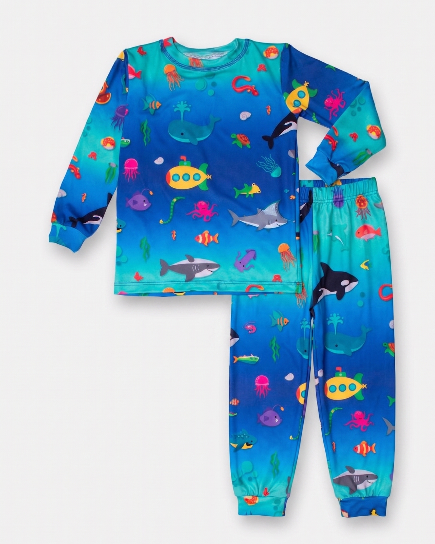 Pijama Aventuras bajo el Mar 🐋⚓