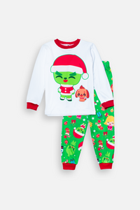 Pijama Glinch, el Travieso de Navidad 🎄 (Familiar)