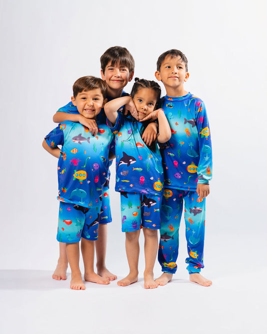 Pijama Aventuras bajo el Mar 🐋⚓