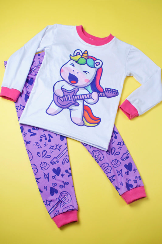 Pijama Unicornio Rockero