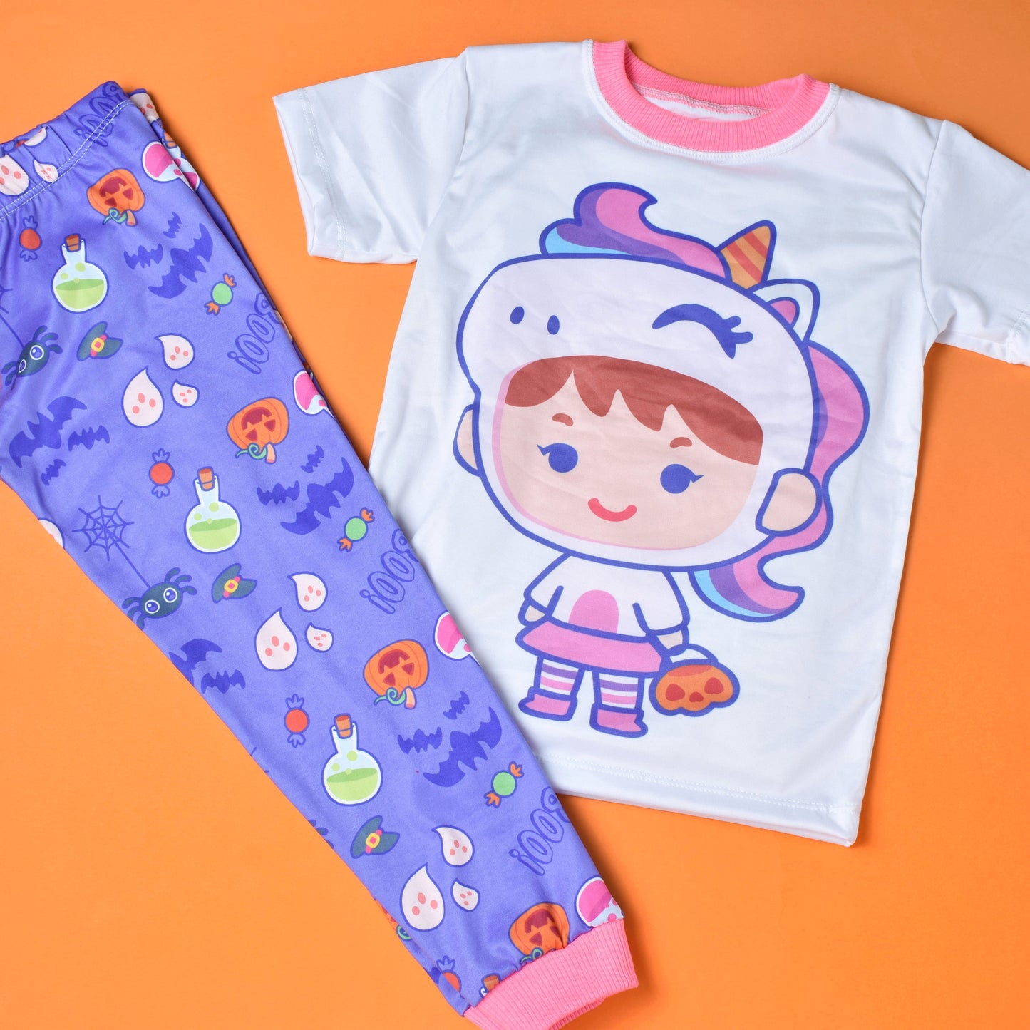 Pijama Unicornio Niña Halloween
