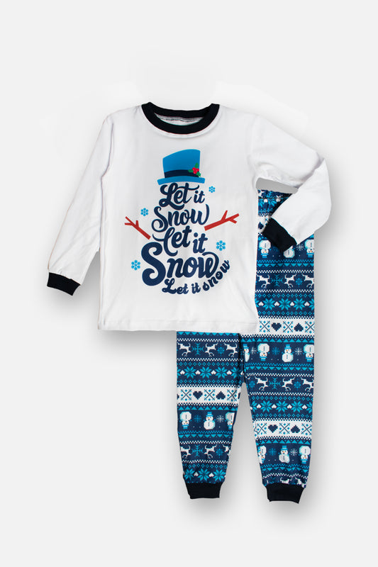 Pijama Navidad Let it Snow ❄️ ⛄️