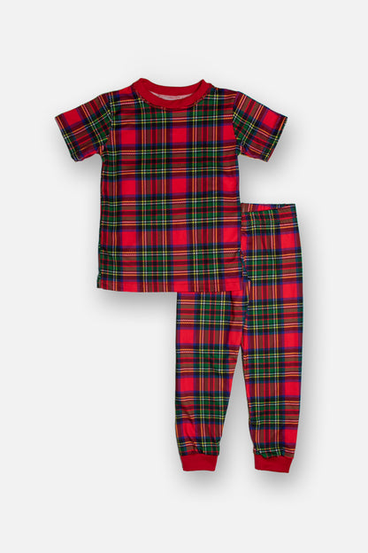 Pijama Navidad Cuadros Escocés 🎄