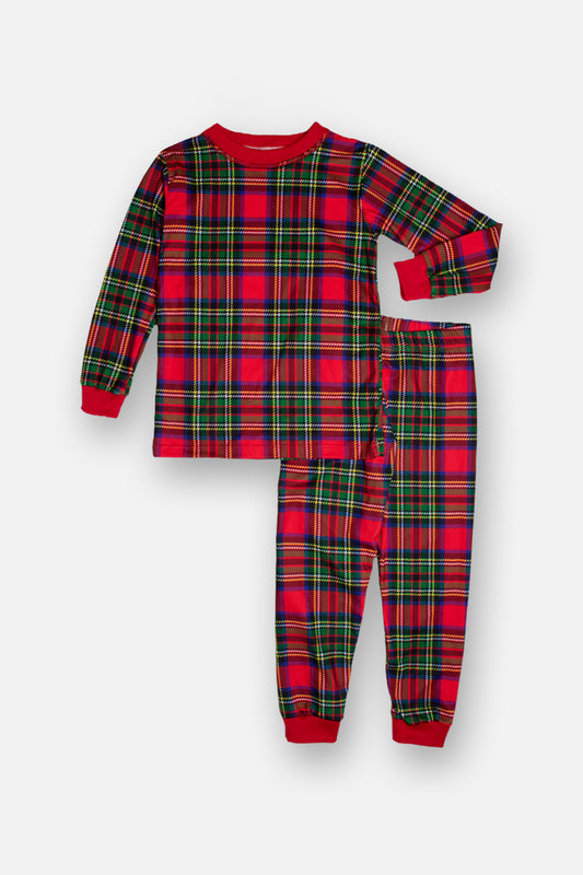 Pijama Navidad Cuadros Escocés 🎄 (Familiar)