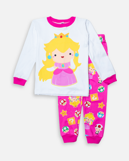 Pijama Princesa Peach Rosa