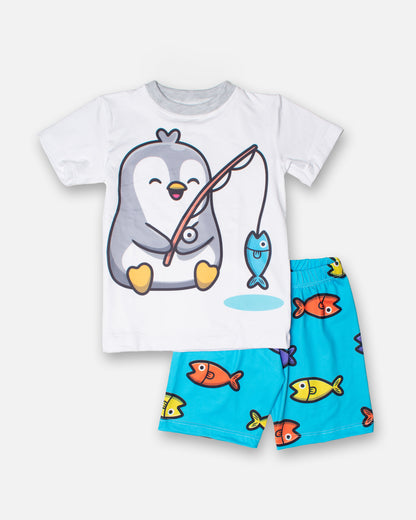 Pijama Pingui, el Pescador 🐧