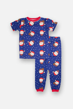 Pijama Noel Azul, el Santa Más Tierno 🎅