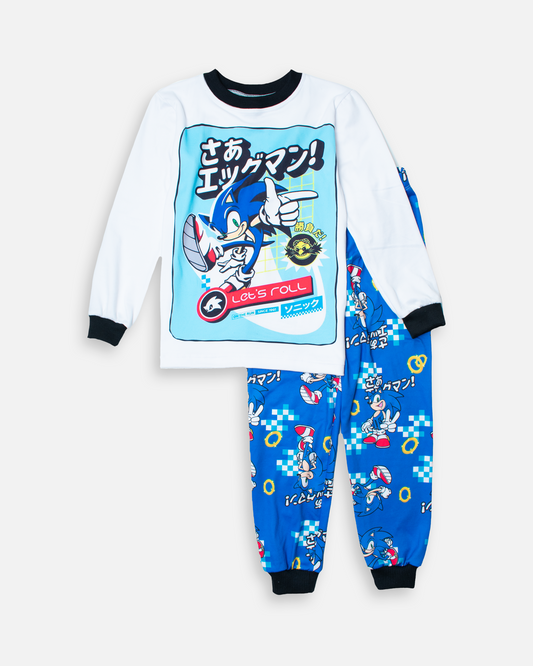 Pijama Sonic Zoom ⚡