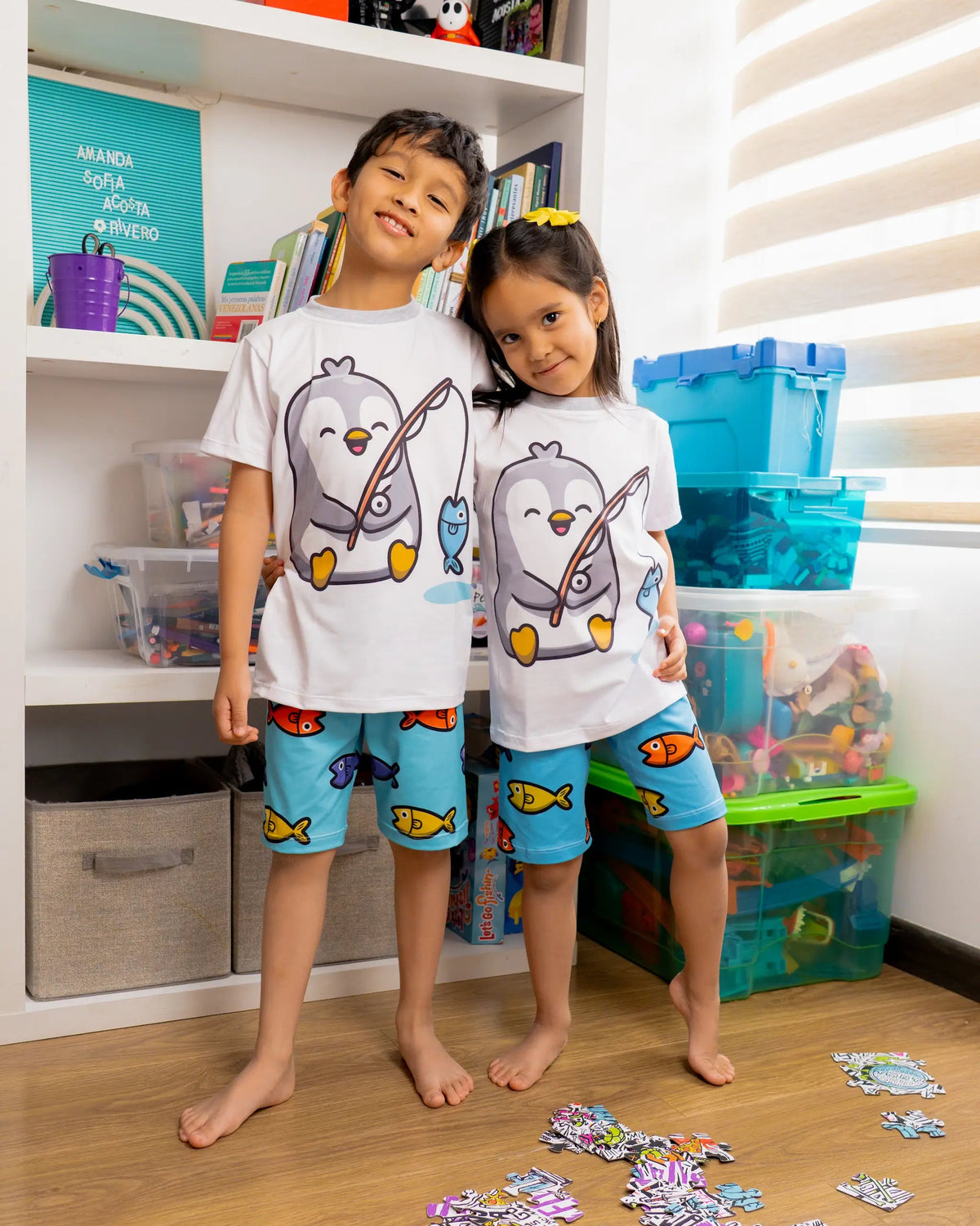 Pijama Pingui, el Pescador 🐧