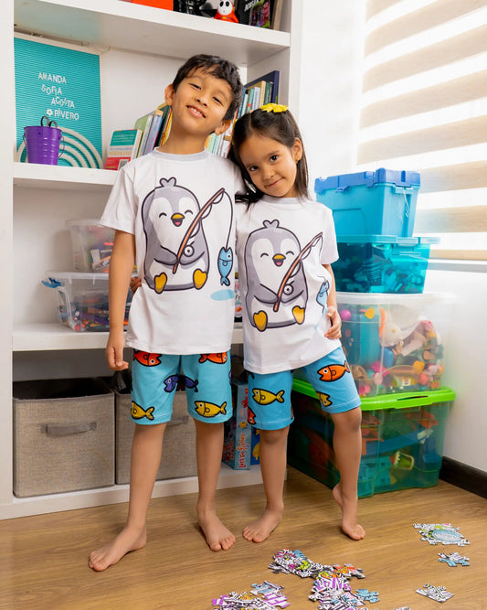 Pijama Pingui, el Pescador 🐧