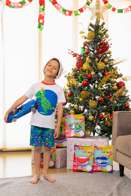 Pijama Rex, el Dino Navideño 🦖