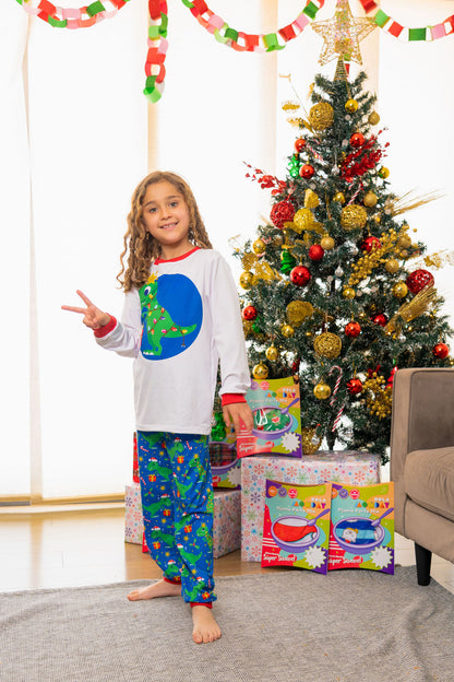 Pijama Rex, el Dino Navideño 🦖