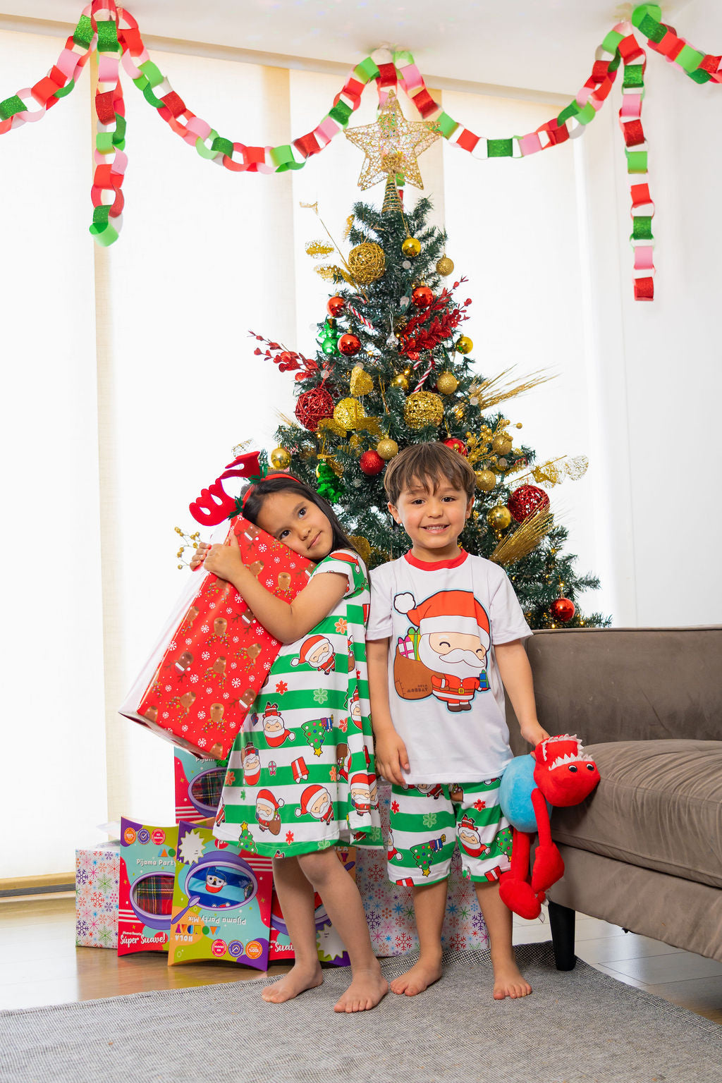Pijama Noel, el Santa de Rayas 🎄