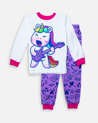 Pijama Unicornio Rockero