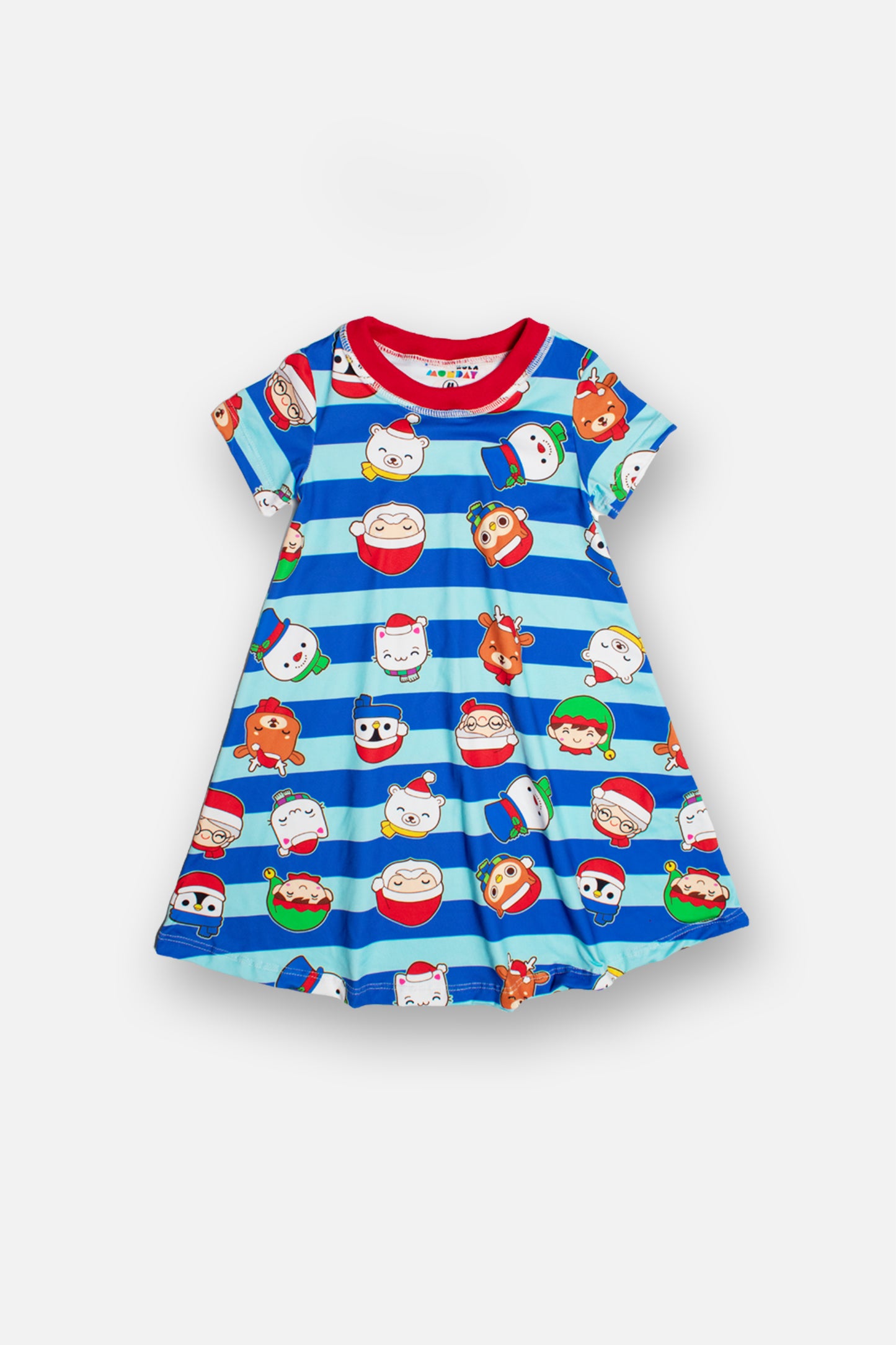 Pijama Navidad Santa y su Magia AZUL 🎅 (Familiar)