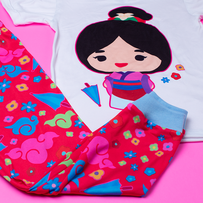 Pijama Mulán, la Valiente 🐉